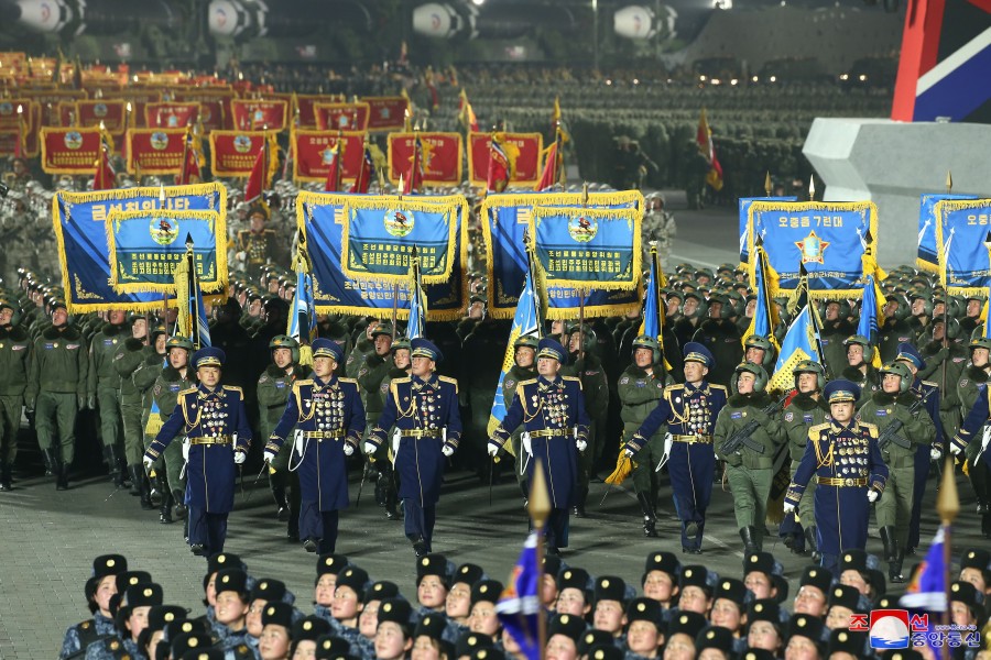 Military Parade Marks 75th KPA Birthday