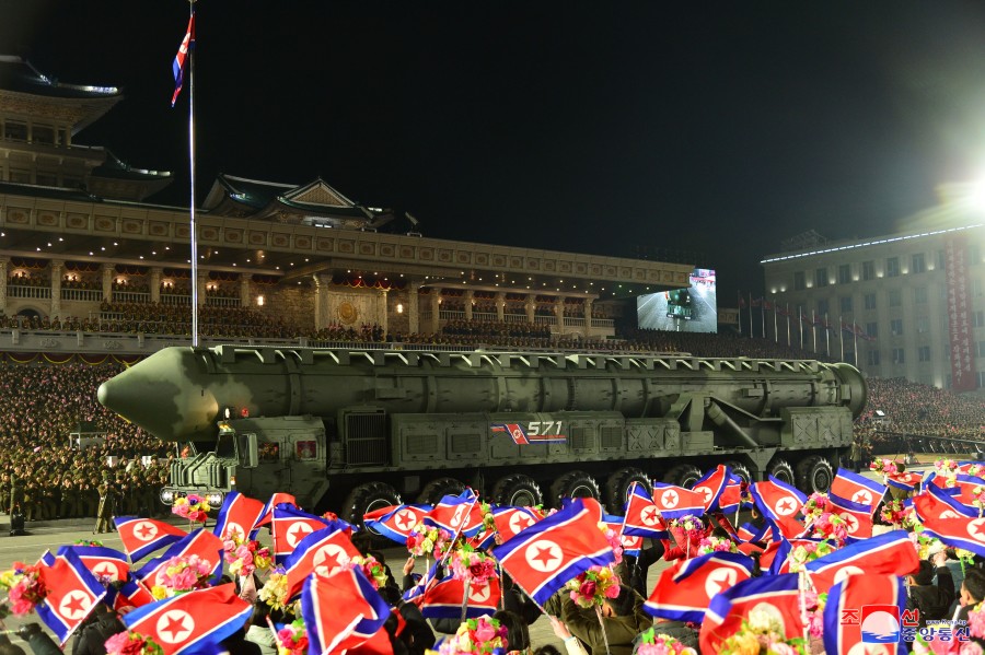 Military Parade Marks 75th KPA Birthday