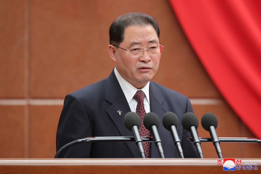 조선로동당 중앙위원회 제8기 제7차전원회의 확대회의 2일회의 진행