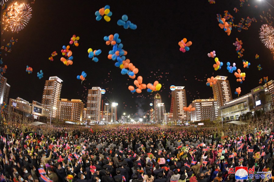 조선로동당의 원대한 리상이 응축된 인민의 새 거리
