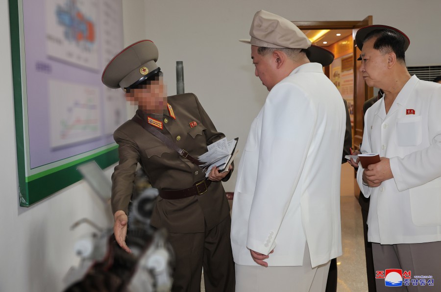 Respected Comrade Kim Jong Un Gives Field Guidance to Major Munitions Factories