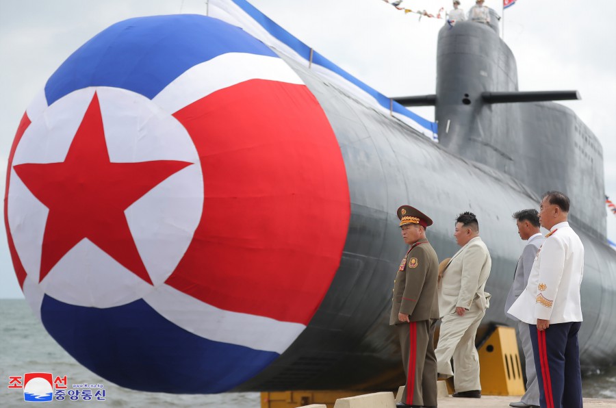 주체적해군무력강화의 새시대,전환기의 도래를 알리는 일대 사변