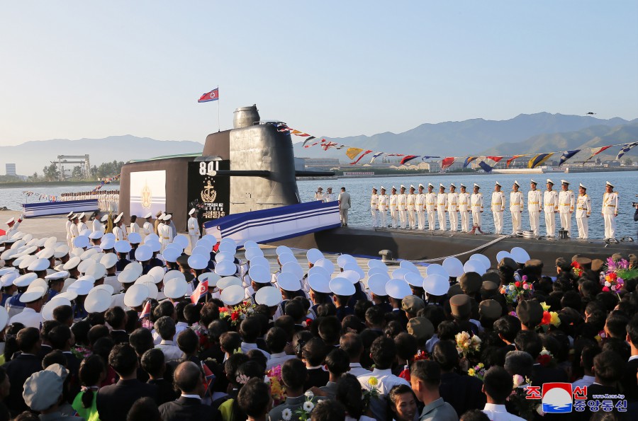 주체적해군무력강화의 새시대,전환기의 도래를 알리는 일대 사변