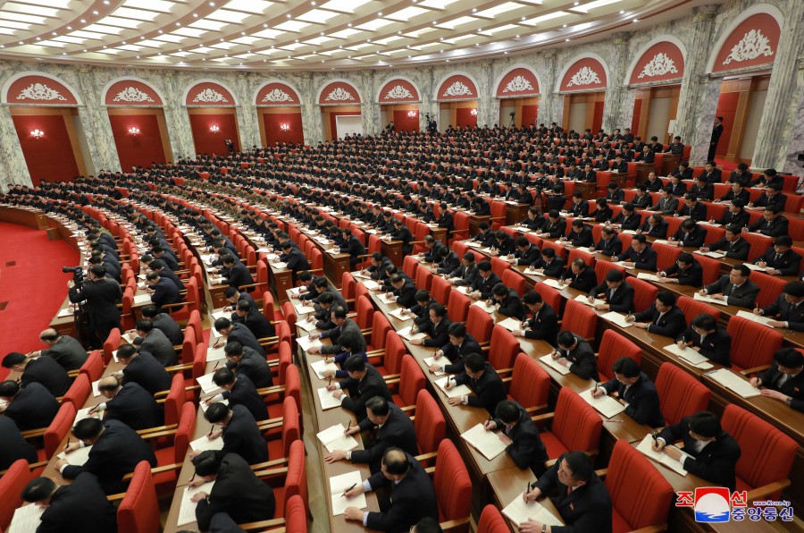 Respected Comrade Kim Jong Un Makes Important Conclusion at 19th Enlarged Meeting of Political Bureau of 8th C.C., WPK