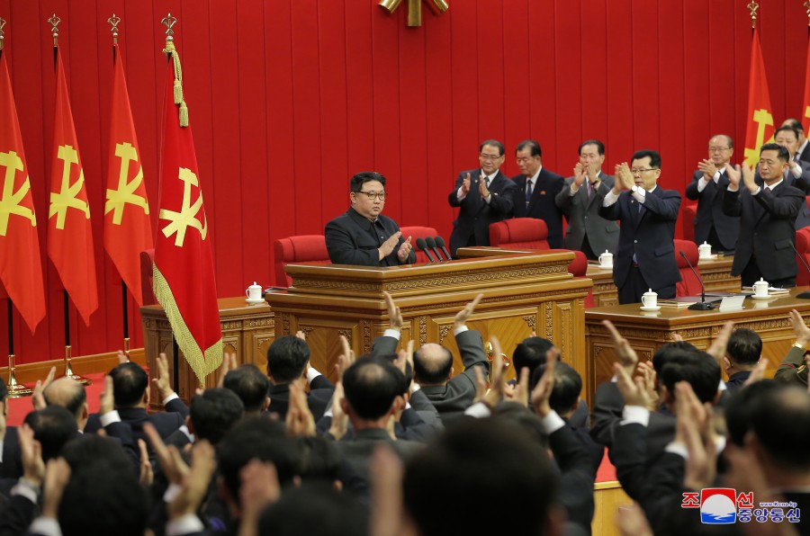 Respected Comrade Kim Jong Un Makes Important Conclusion at 19th Enlarged Meeting of Political Bureau of 8th C.C., WPK
