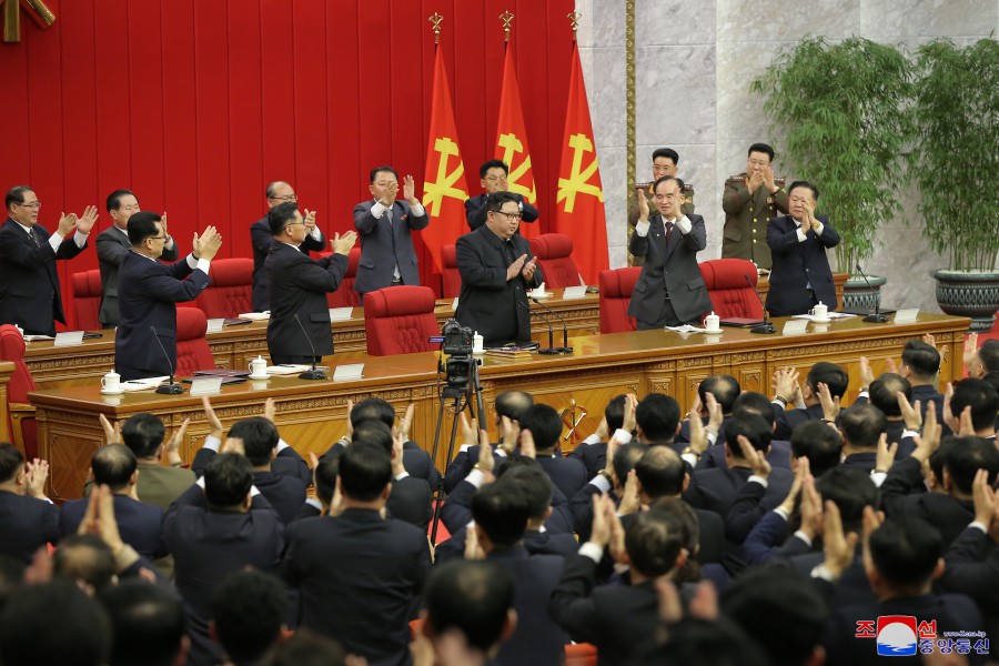 Respected Comrade Kim Jong Un Makes Important Conclusion at 19th Enlarged Meeting of Political Bureau of 8th C.C., WPK