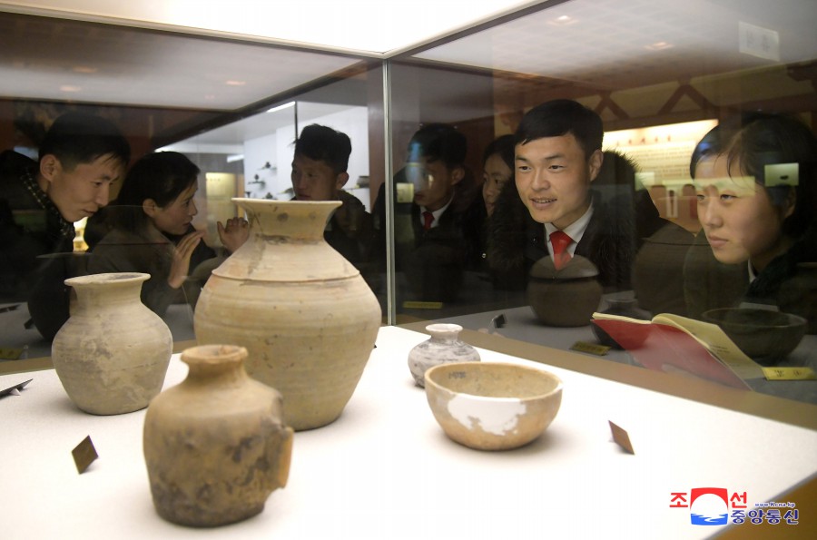 展示民族的优秀历史和灿烂文化的乐浪博物馆
