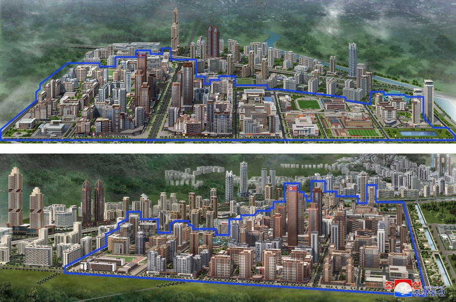 화성지구 3단계 1만세대 살림집건설착공식 진행