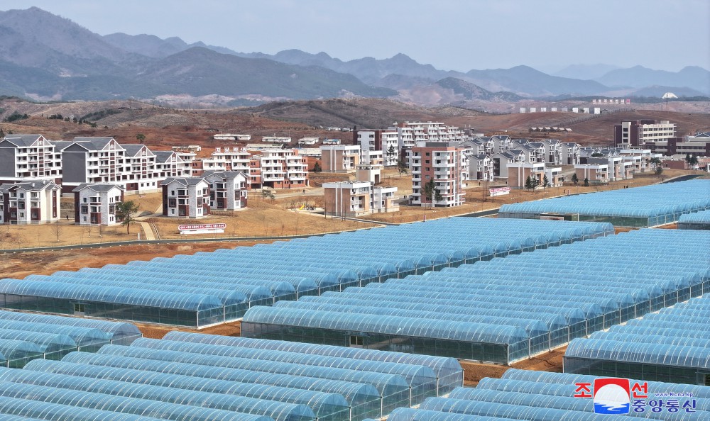 《온실도시》,《농장도시》에 넘쳐나는 인민의 기쁨