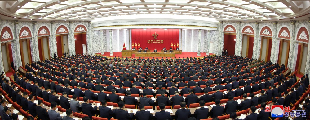 조선로동당 중앙위원회 제8기 제10차전원회의 확대회의 소집