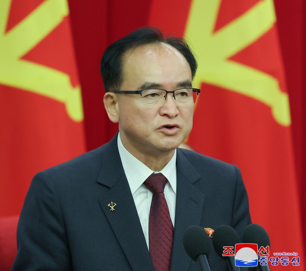 조선로동당 중앙위원회 제8기 제10차전원회의 2일회의 진행