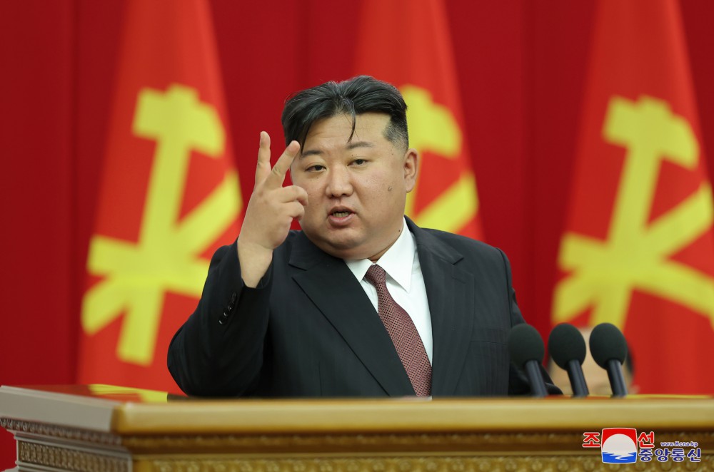 조선로동당 중앙위원회 제8기 제10차전원회의 확대회의에 관한 보도