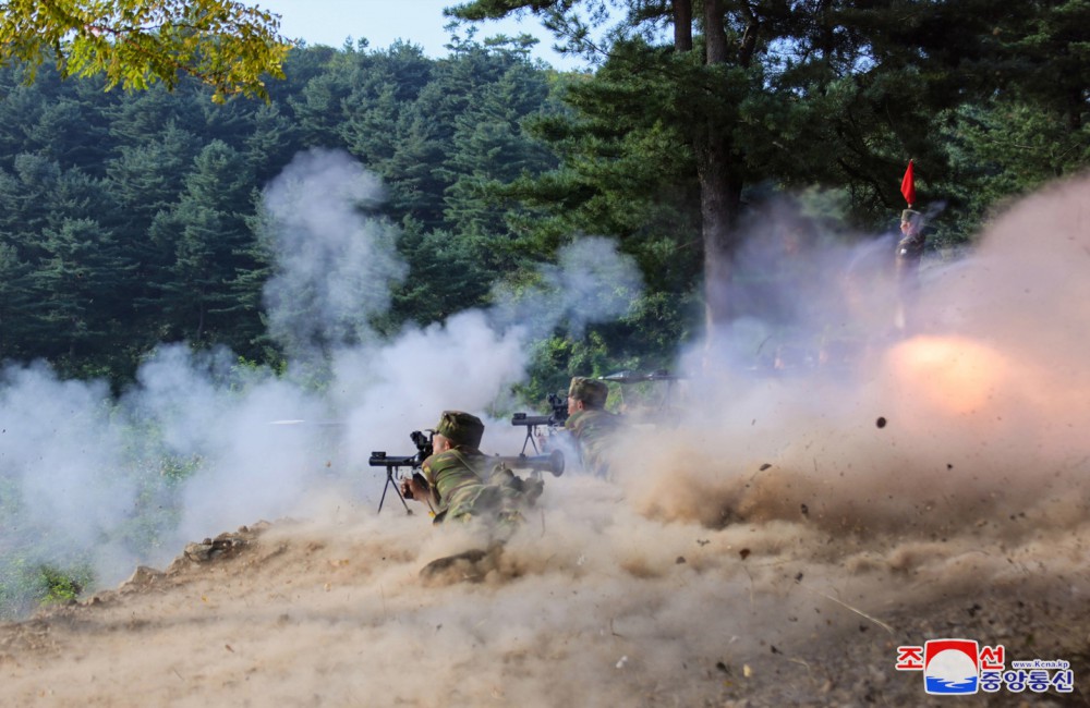 Respected Comrade Kim Jong Un Inspects Training Base of Special Operation Forces of KPA