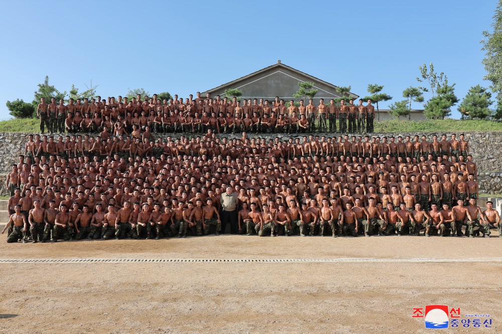 Respected Comrade Kim Jong Un Inspects Training Base of Special Operation Forces of KPA