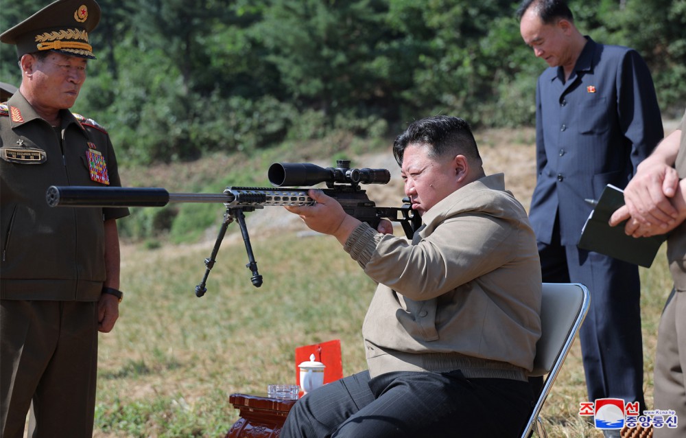 Respected Comrade Kim Jong Un Inspects Training Base of Special Operation Forces of KPA