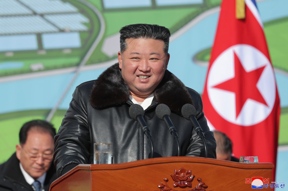 최대규모의 온실농장과 남새과학연구중심건설착공식이 성대히 진행