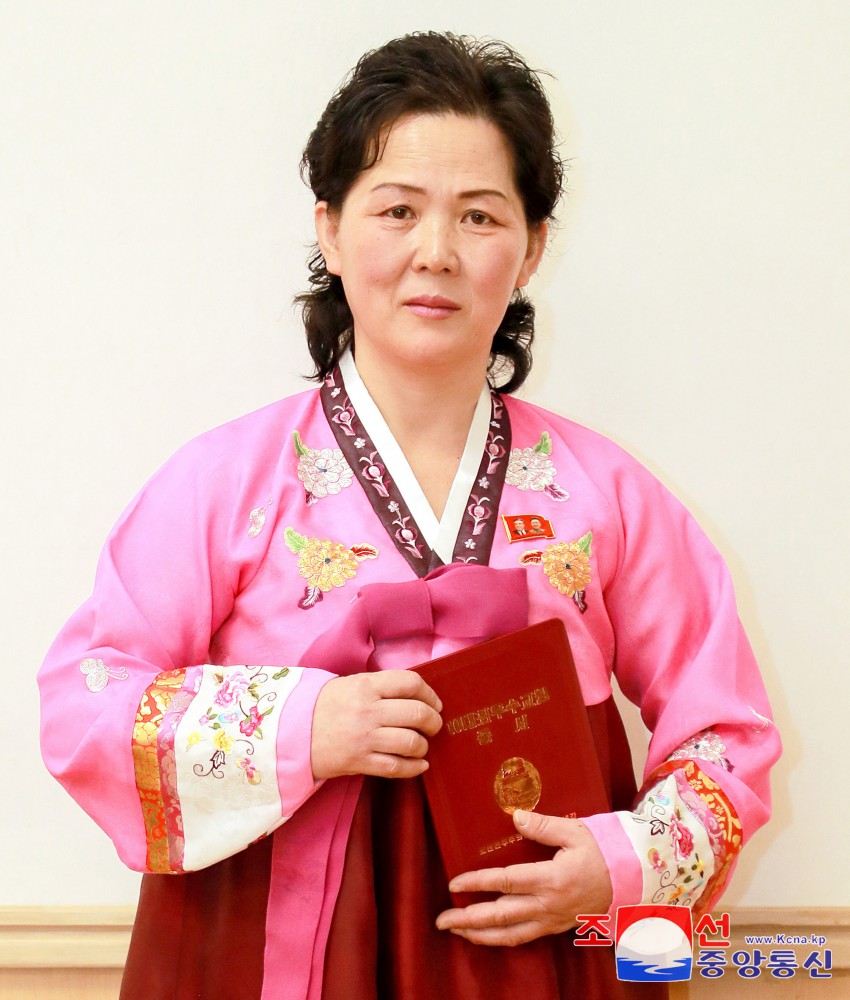 2024년 10대최우수교원칭호수여모임 진행