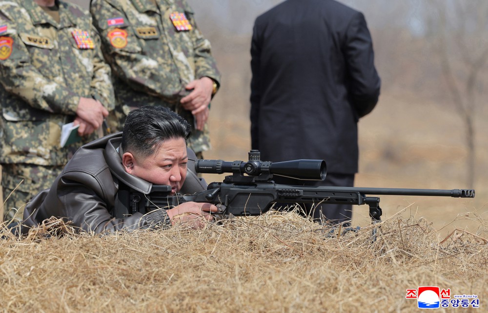 Respected Comrade Kim Jong Un Visits Training Base of KPA Special Operations Units and Guides General Training