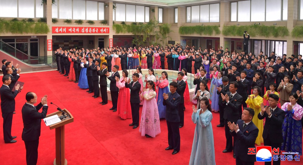 Photo Exhibition Opens to Celebrate 113th Birth Anniversary of President Kim Il Sung