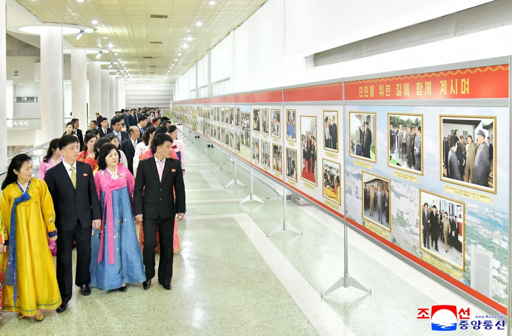 Photo Exhibition Opens to Celebrate 113th Birth Anniversary of President Kim Il Sung