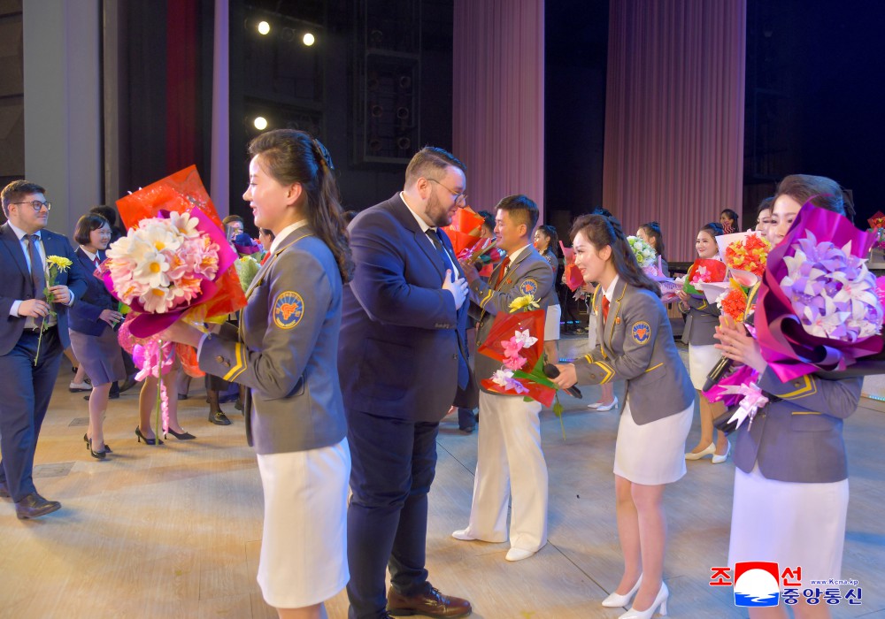Joint Friendship Gathering of DPRK and Russian Young People Held in DPRK