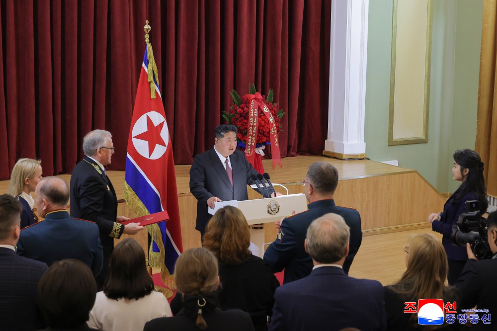 조선민주주의인민공화국 외무상 국가최고지도부가 로씨야의 승리의 날을 축하한데 대해 발표